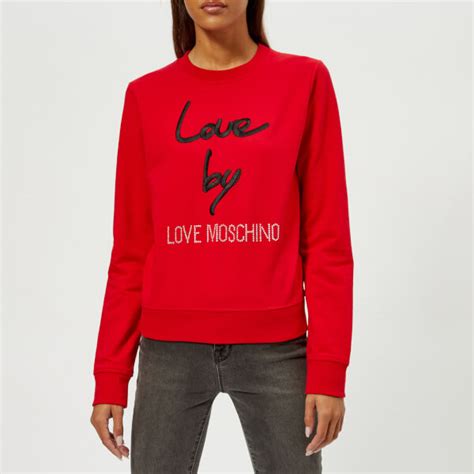 moschino sweatshirt women's sale.